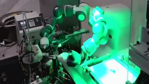 流水线上的高科技,机器人完全替代了人工