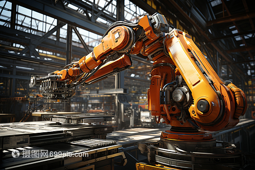 工厂的机械臂